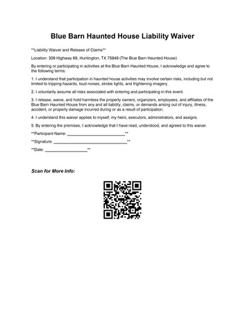 BOO BARN HUNTED HOUSE